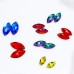 DZ 3066 18X9 MM Navette shape crystal sew on stone DZ 3066 18X9 MM Navette shape crystal sew on stone